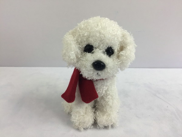 картинка Собака с шарфиком от магазина Праздничные игрушки